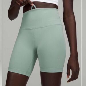 Lululemon Wunder Train High-Rise Short 6" Misty Glade Size 6